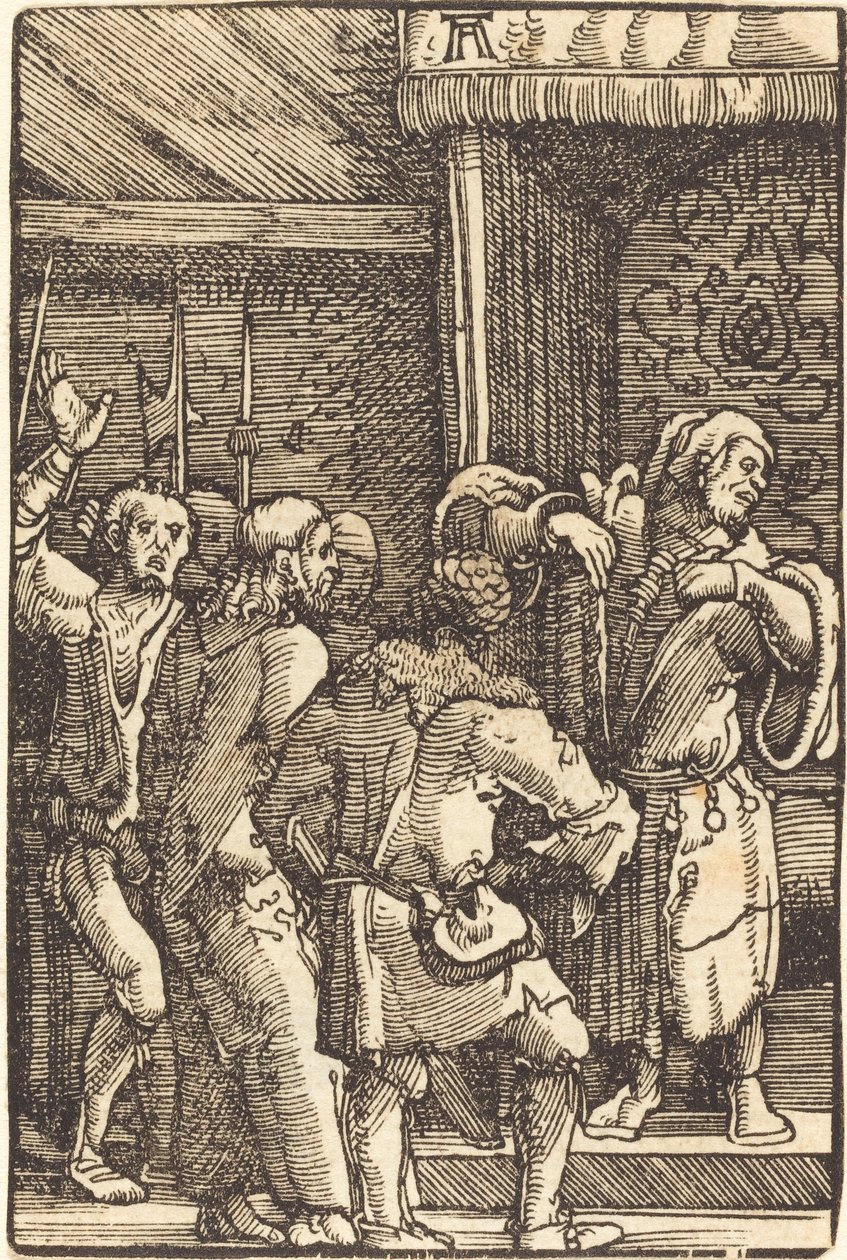 Cristo ante Caifás de Albrecht Altdorfer