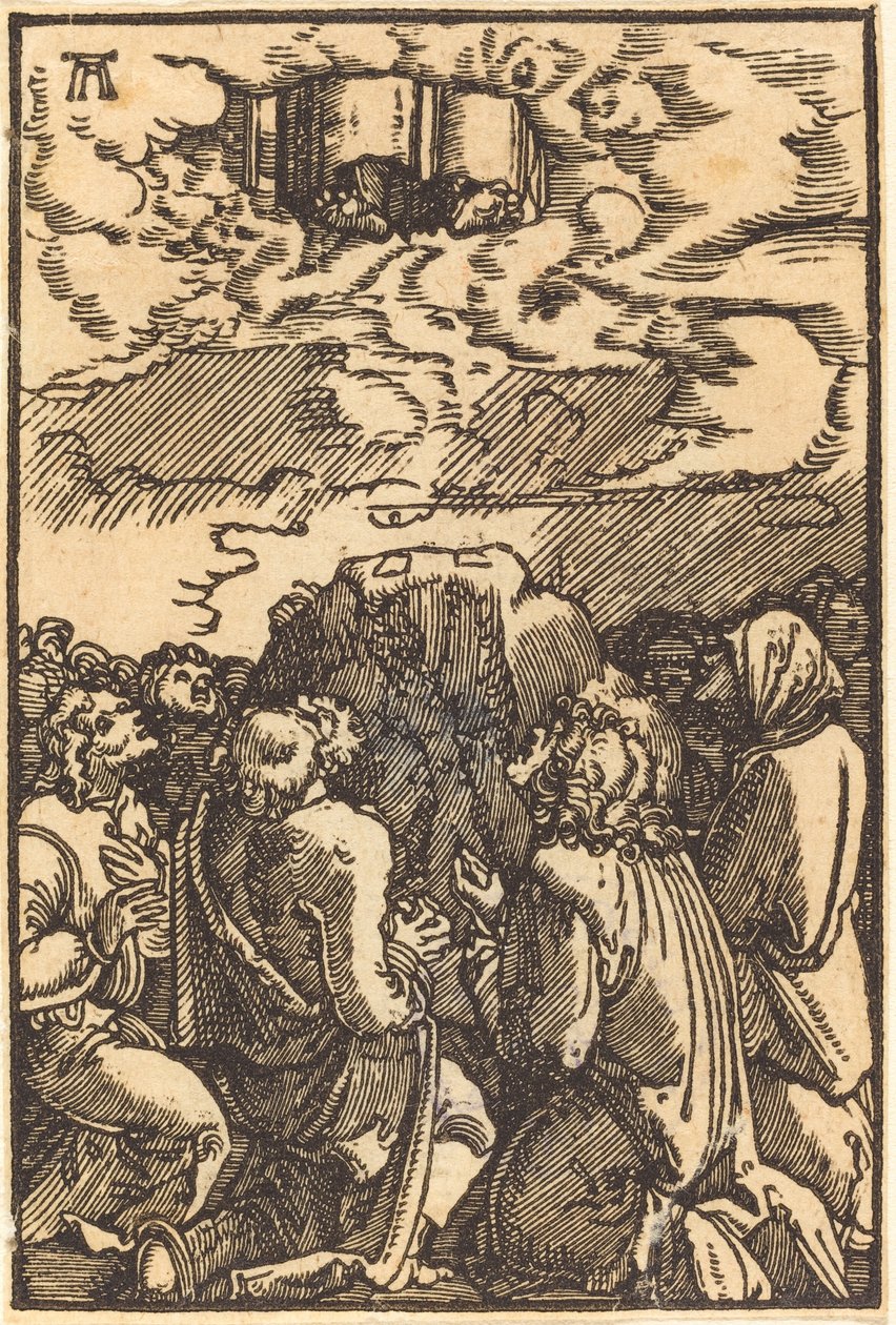 La ascensión de Cristo de Albrecht Altdorfer