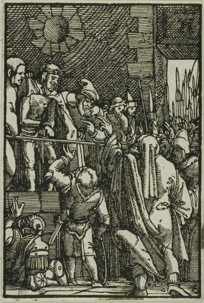 Ecce Homo, de La caída y redención del hombre de Albrecht Altdorfer