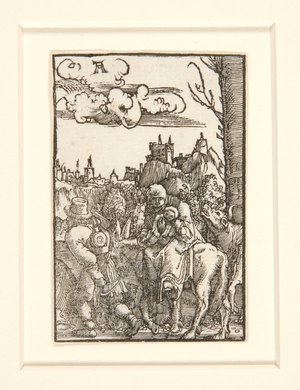 Huida a Egipto, de la Caída y Redención del Hombre de Albrecht Altdorfer