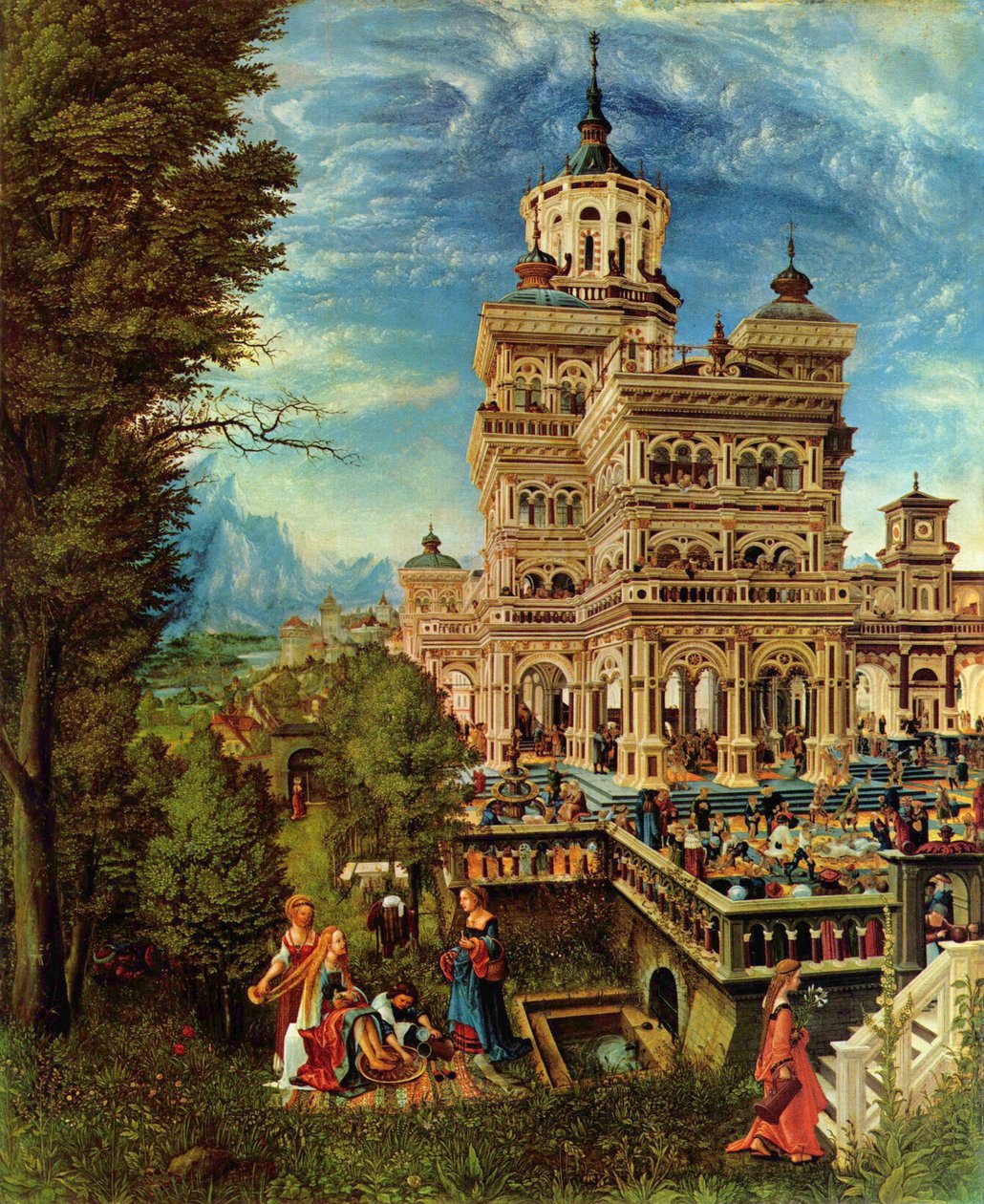 Alemán: Susanna im Bade Susanna and the Elders de Albrecht Altdorfer