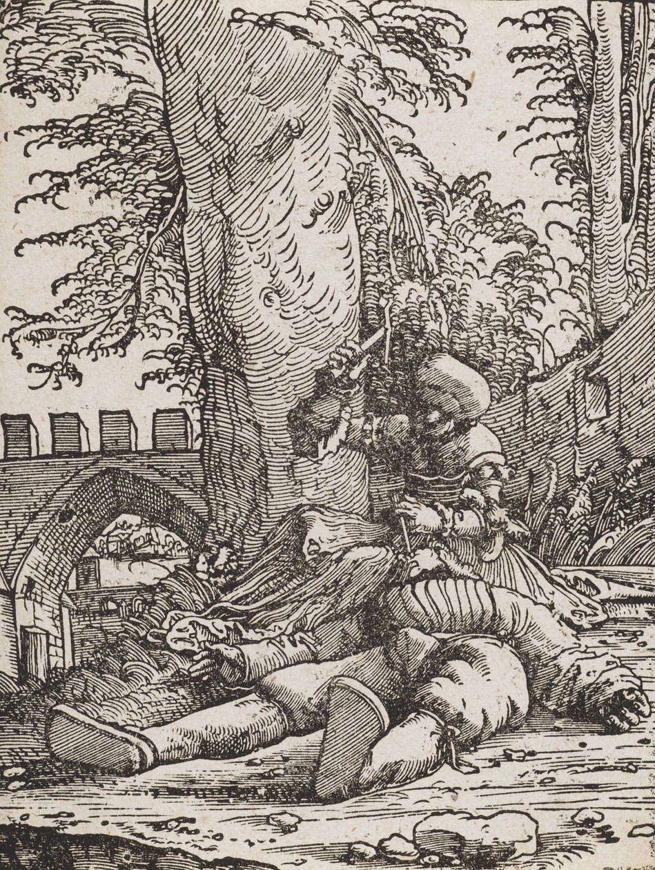 Jael matando a Sísara, c.1523 de Albrecht Altdorfer