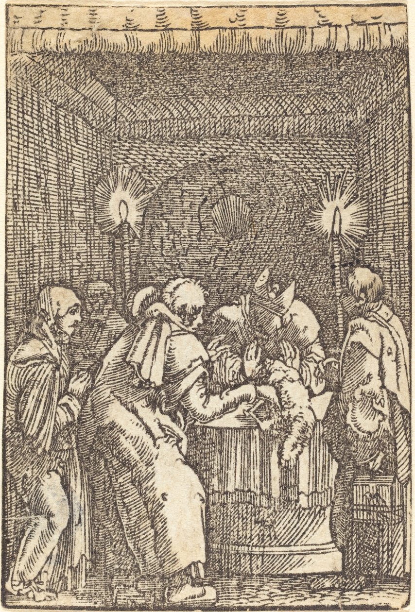 La Ofrenda Rechazada de Joaquín de Albrecht Altdorfer