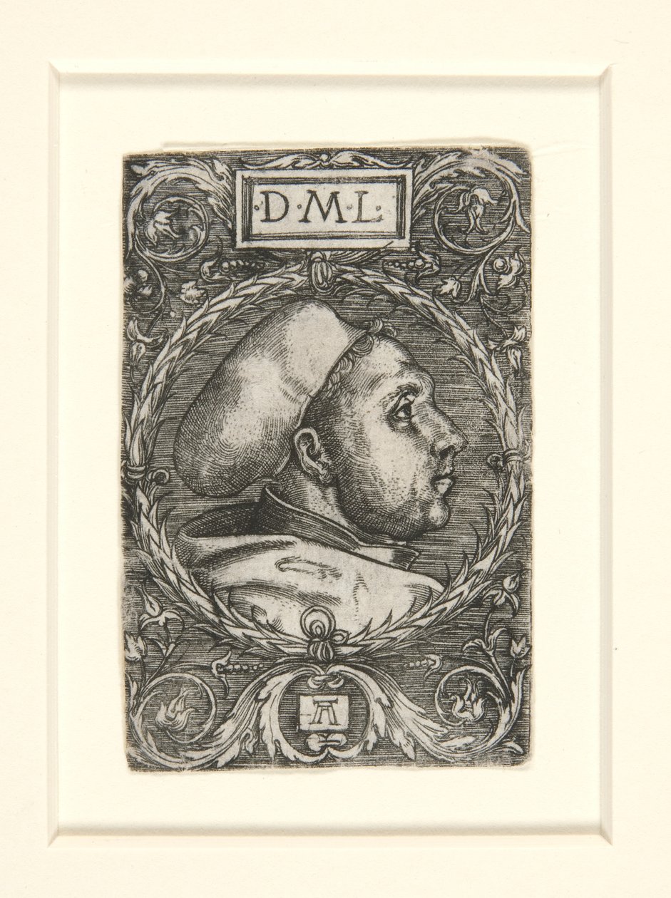 Martín Lutero, 1521 de Albrecht Altdorfer