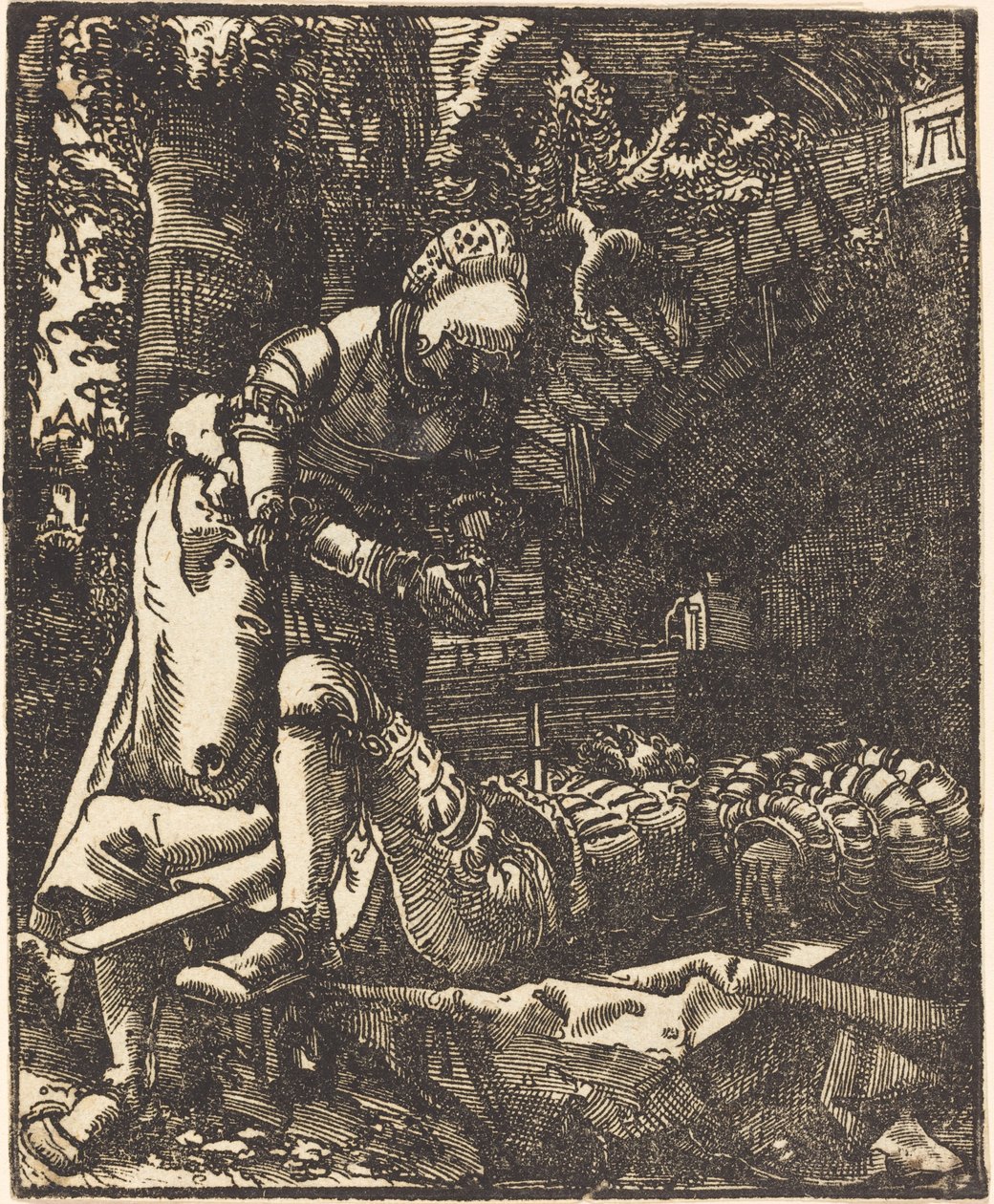 Píramo y Tisbe de Albrecht Altdorfer