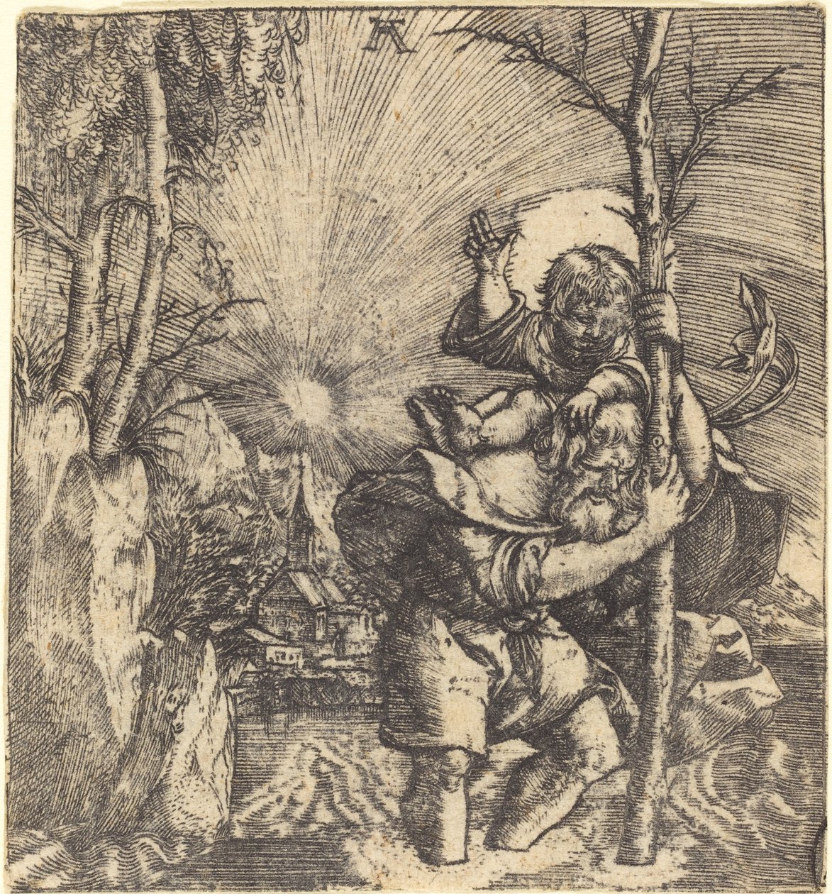 San Cristóbal de Albrecht Altdorfer