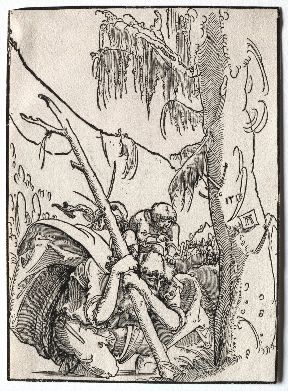 San Cristóbal, 1513 de Albrecht Altdorfer