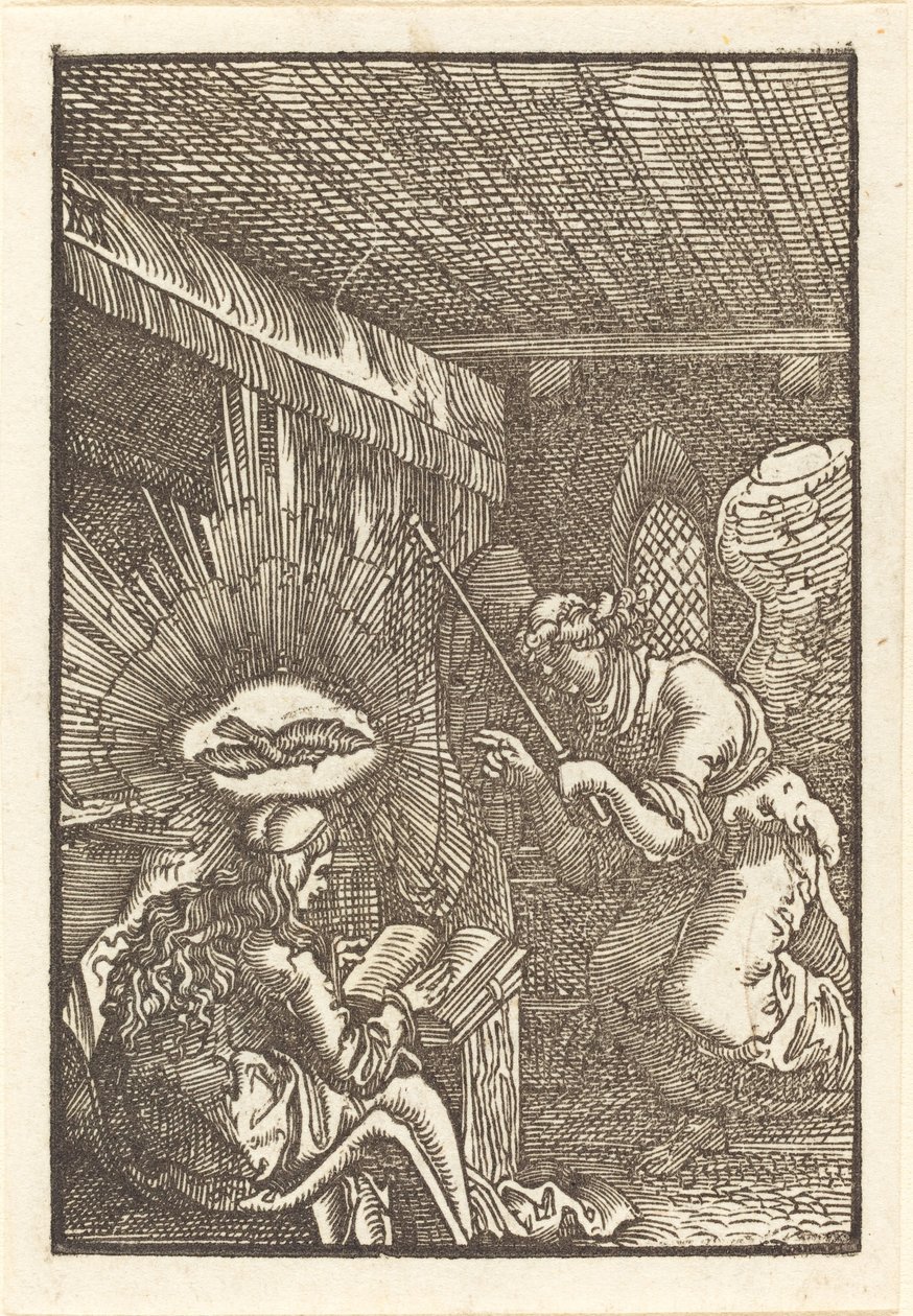 La Anunciación de Albrecht Altdorfer