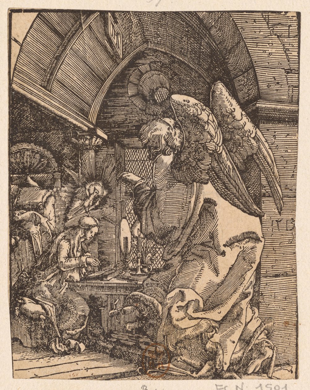 La Anunciación de Albrecht Altdorfer