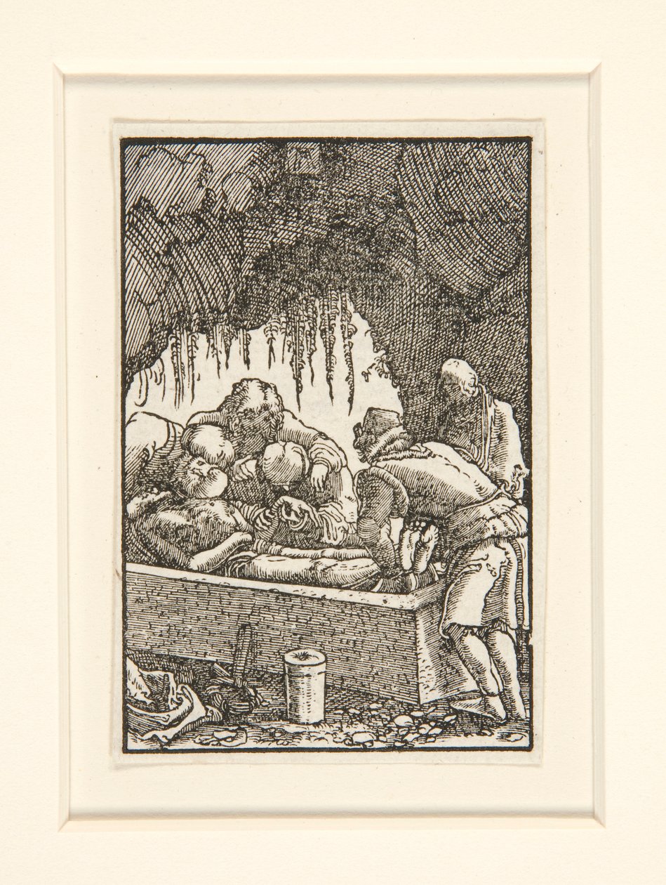 El Entierro de Cristo, de la serie La Caída y Redención del Hombre de Albrecht Altdorfer