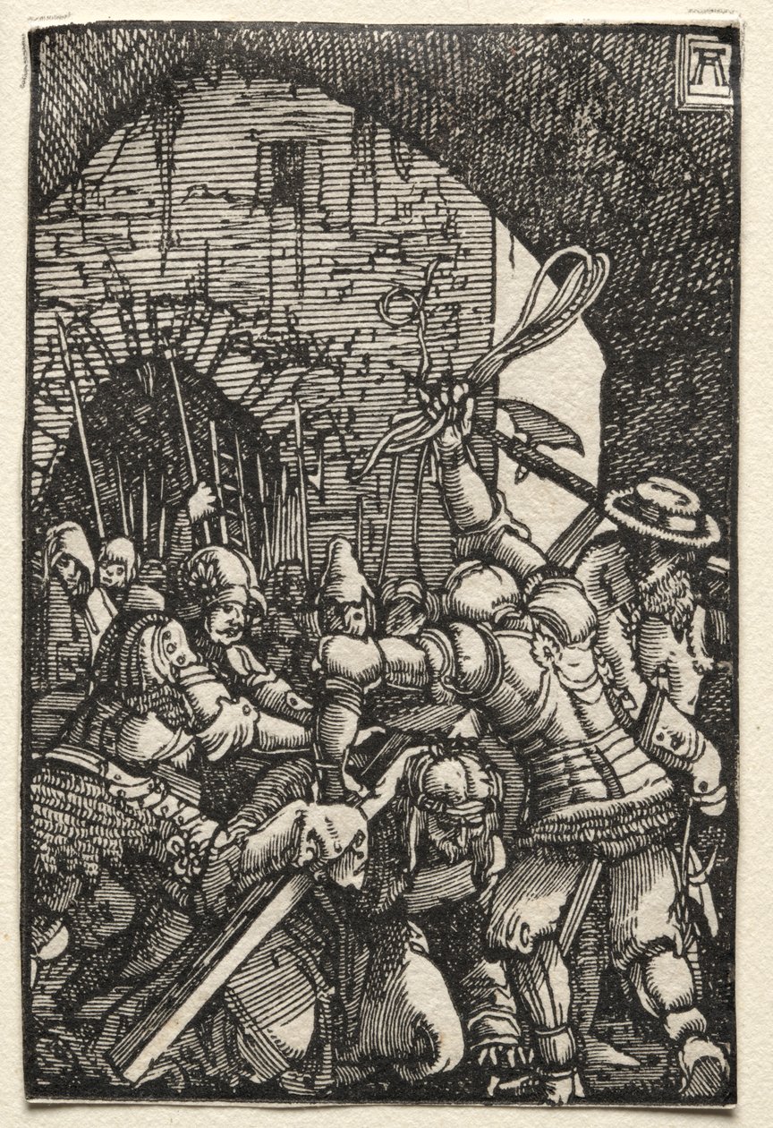 La Caída y Redención del Hombre: Cristo Llevando la Cruz de Albrecht Altdorfer