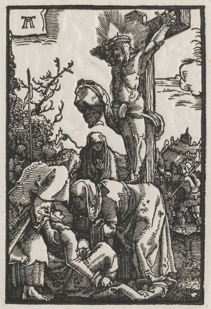 La Caída y Redención del Hombre: Cristo en la Cruz de Albrecht Altdorfer