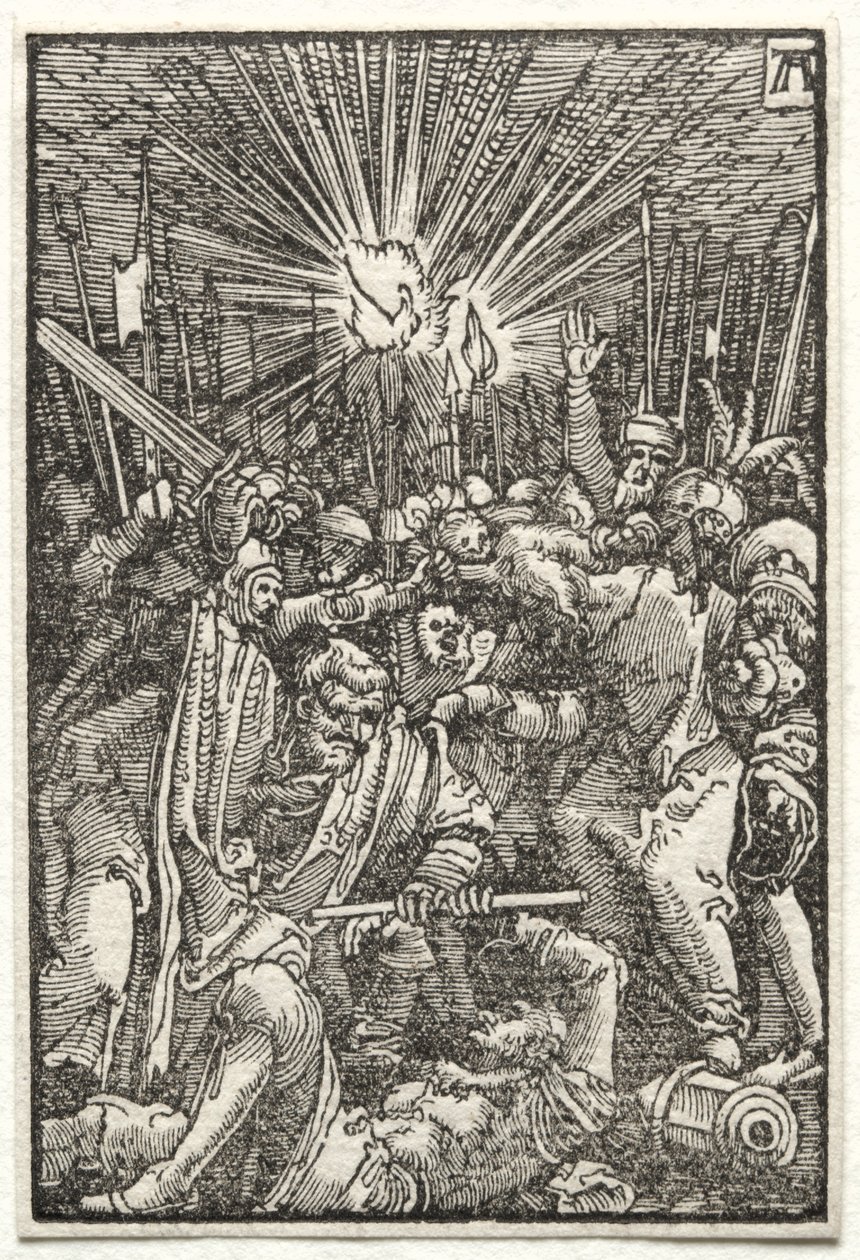 La caída y redención del hombre: Cristo capturado, c. 1515 de Albrecht Altdorfer
