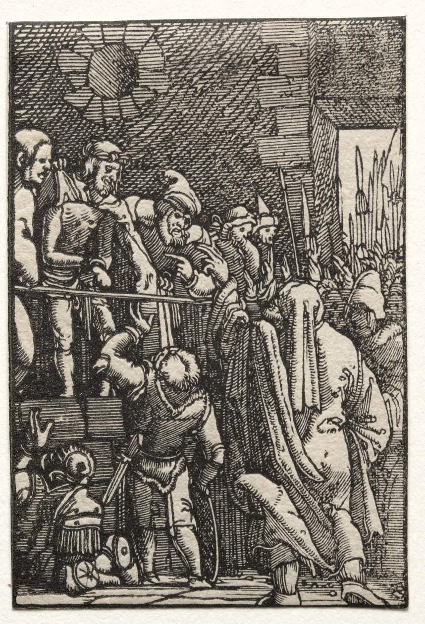 La caída y redención del hombre: Ecce Homo, c. 1515 de Albrecht Altdorfer