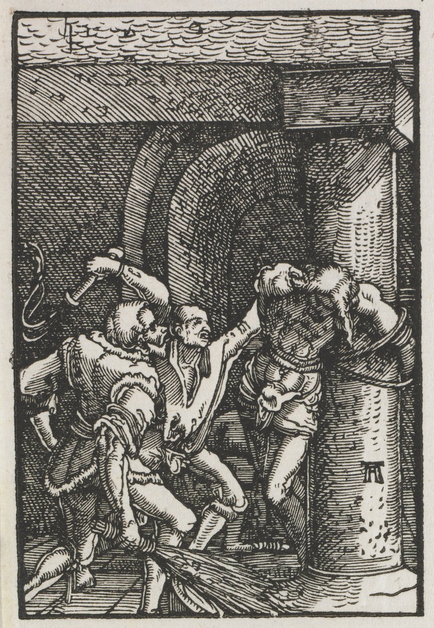 La Caída y Redención del Hombre: Flagelación de Cristo de Albrecht Altdorfer
