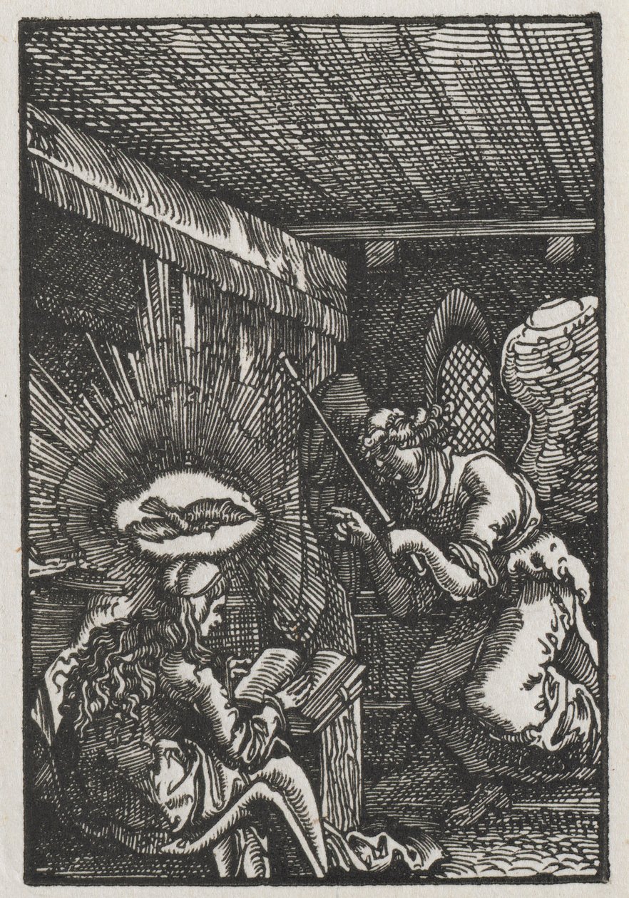 La caída y redención del hombre: La Anunciación de Albrecht Altdorfer