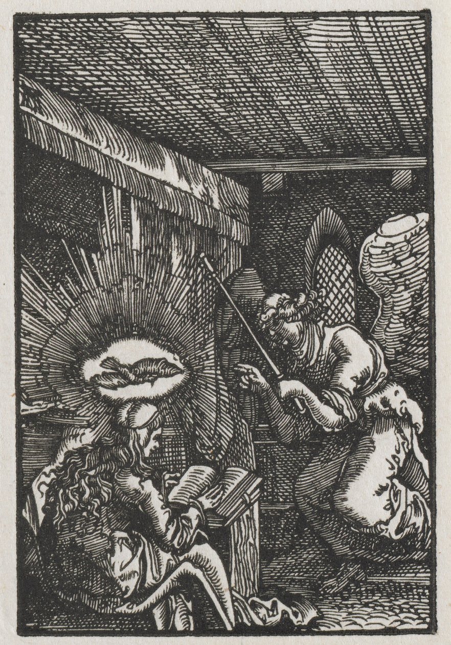 La caída y redención del hombre: La Anunciación de Albrecht Altdorfer