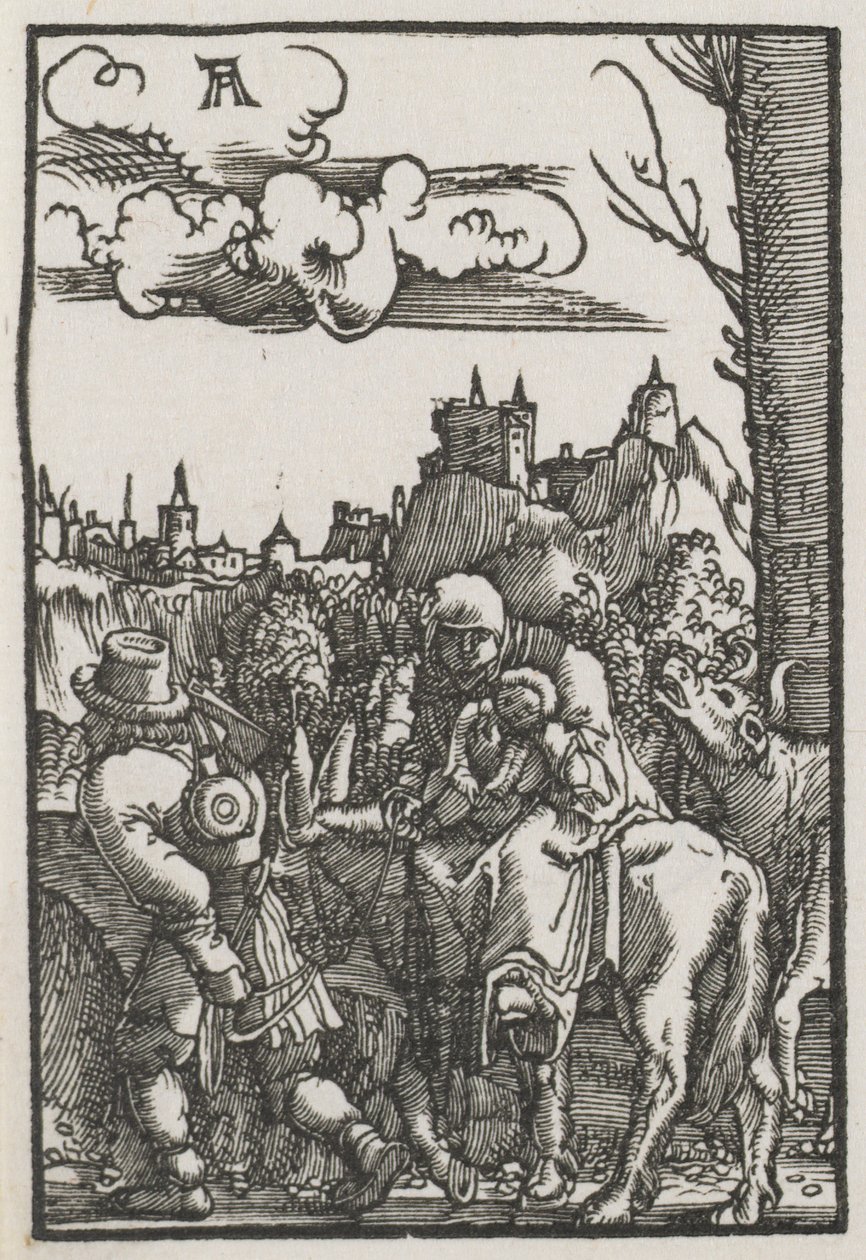 La Caída y Redención del Hombre: La Huida a Egipto de Albrecht Altdorfer