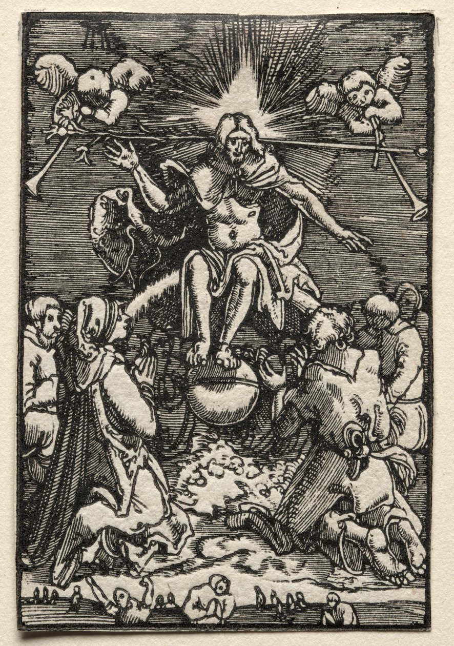 La caída y redención del hombre: El Juicio Final, c. 1515 de Albrecht Altdorfer