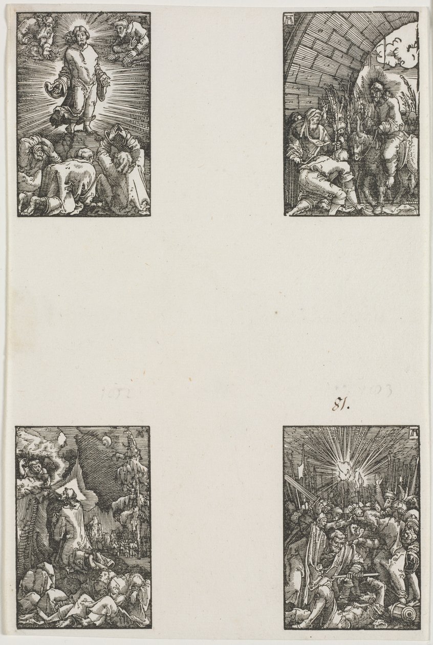 La Caída y Redención del Hombre, c. 1515 de Albrecht Altdorfer