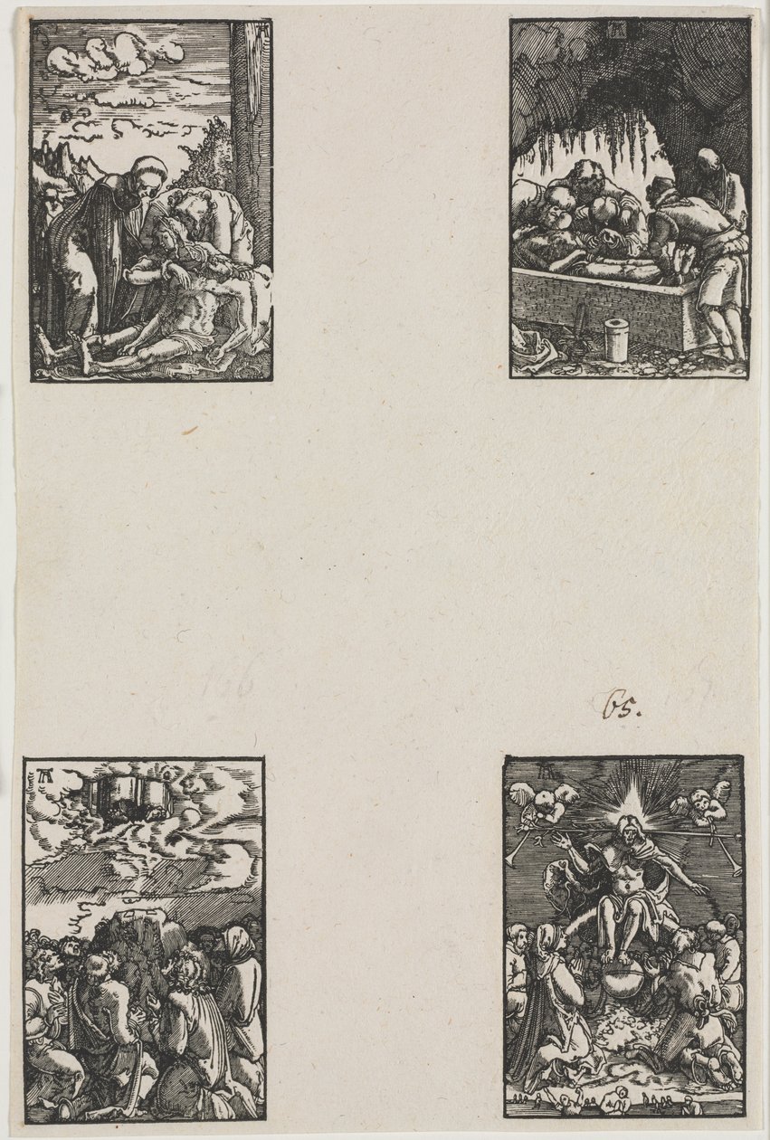 La caída y redención del hombre, c. 1515 de Albrecht Altdorfer