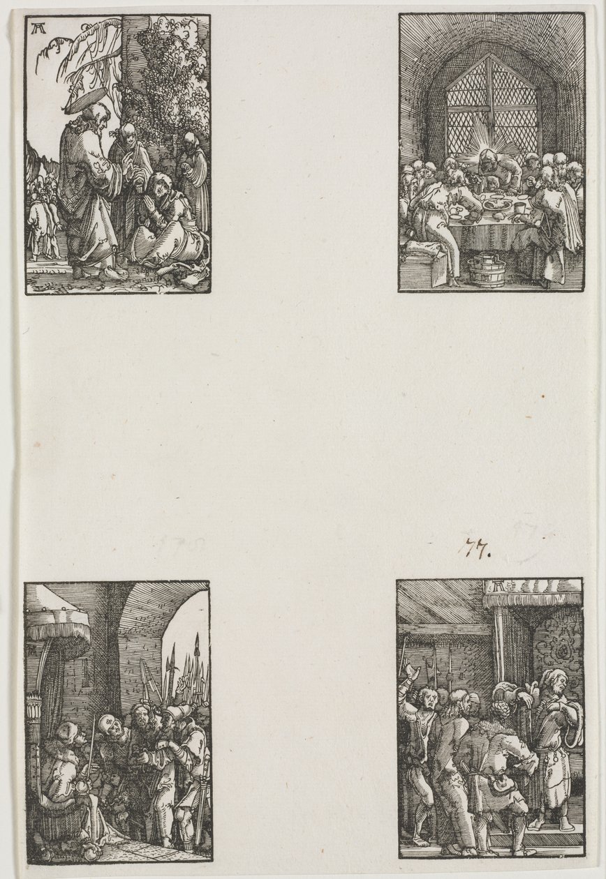 La caída y redención del hombre, c. 1515 de Albrecht Altdorfer