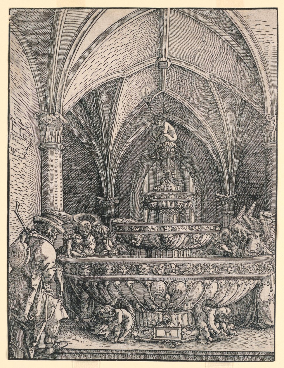 La Sagrada Familia en la huida a Egipto de Albrecht Altdorfer