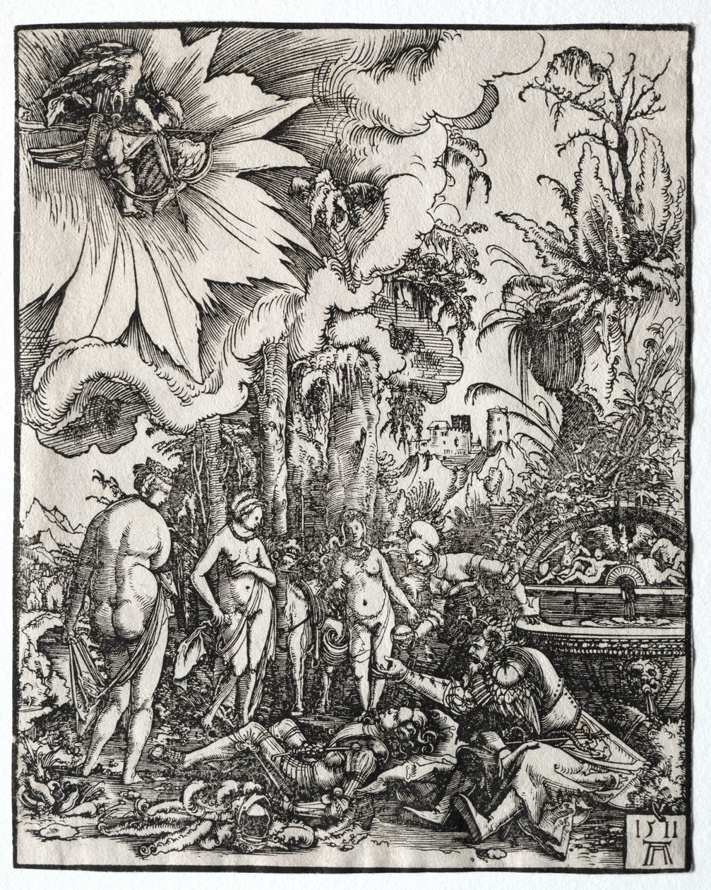 El juicio de París de Albrecht Altdorfer