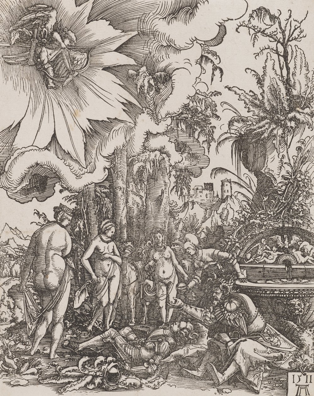 El juicio de Paris, 1511 de Albrecht Altdorfer