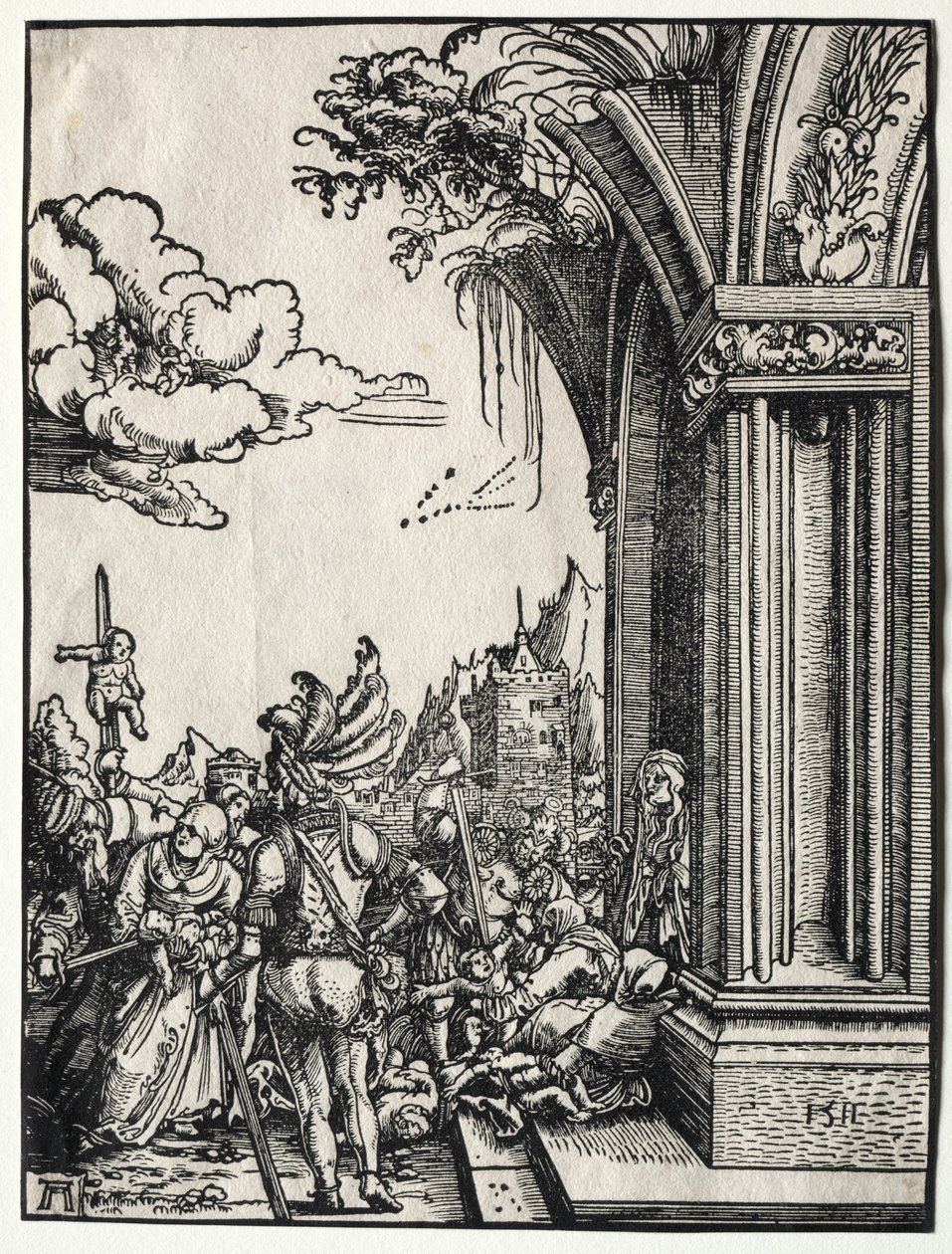 La masacre de los inocentes de Albrecht Altdorfer