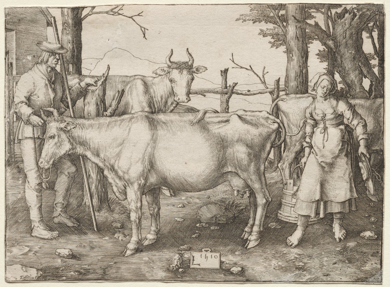La lechera de Albrecht Altdorfer