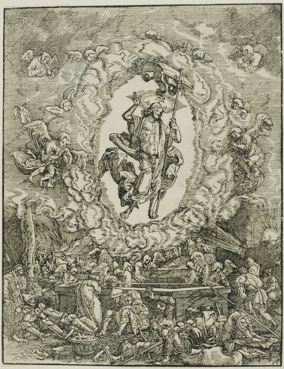 La Resurrección de Cristo de Albrecht Altdorfer