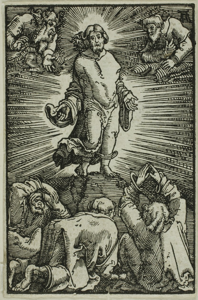 La Transfiguración, de La Caída y Redención del Hombre de Albrecht Altdorfer