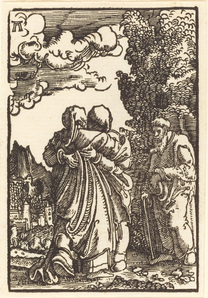 La visitación de Albrecht Altdorfer