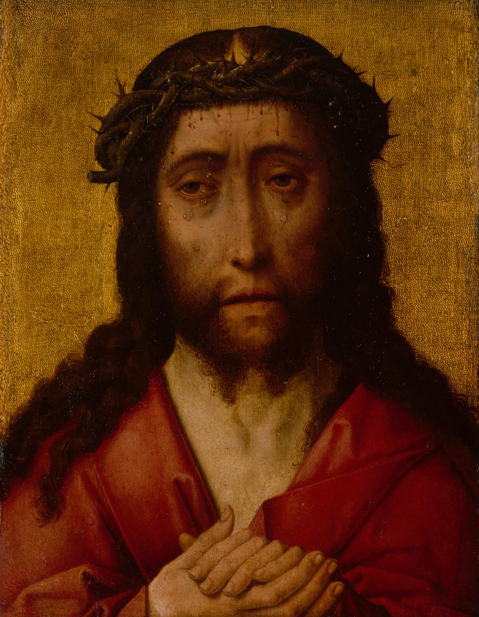 Cristo el Hombre de los Dolores de Albrecht Bouts