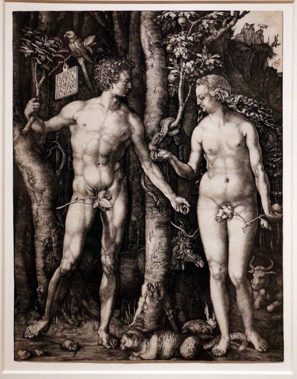 Adán y Eva de Albrecht Dürer