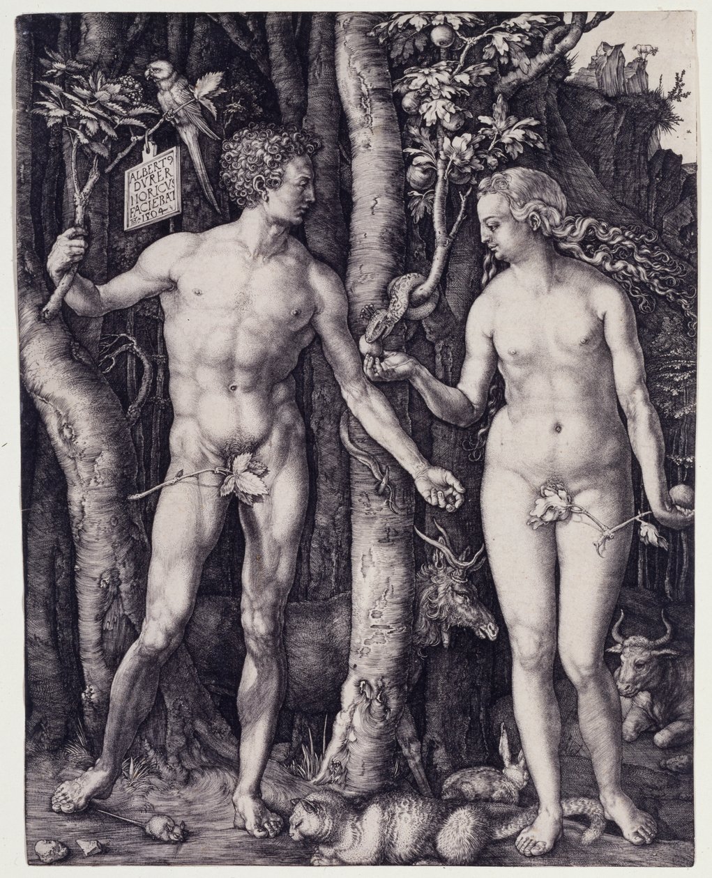 Adán y Eva de Albrecht Dürer