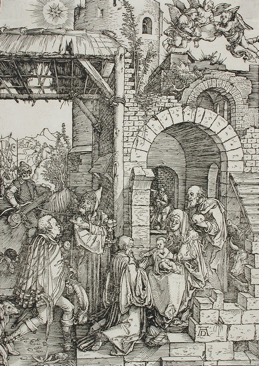 Adoración de los Magos de Albrecht Dürer