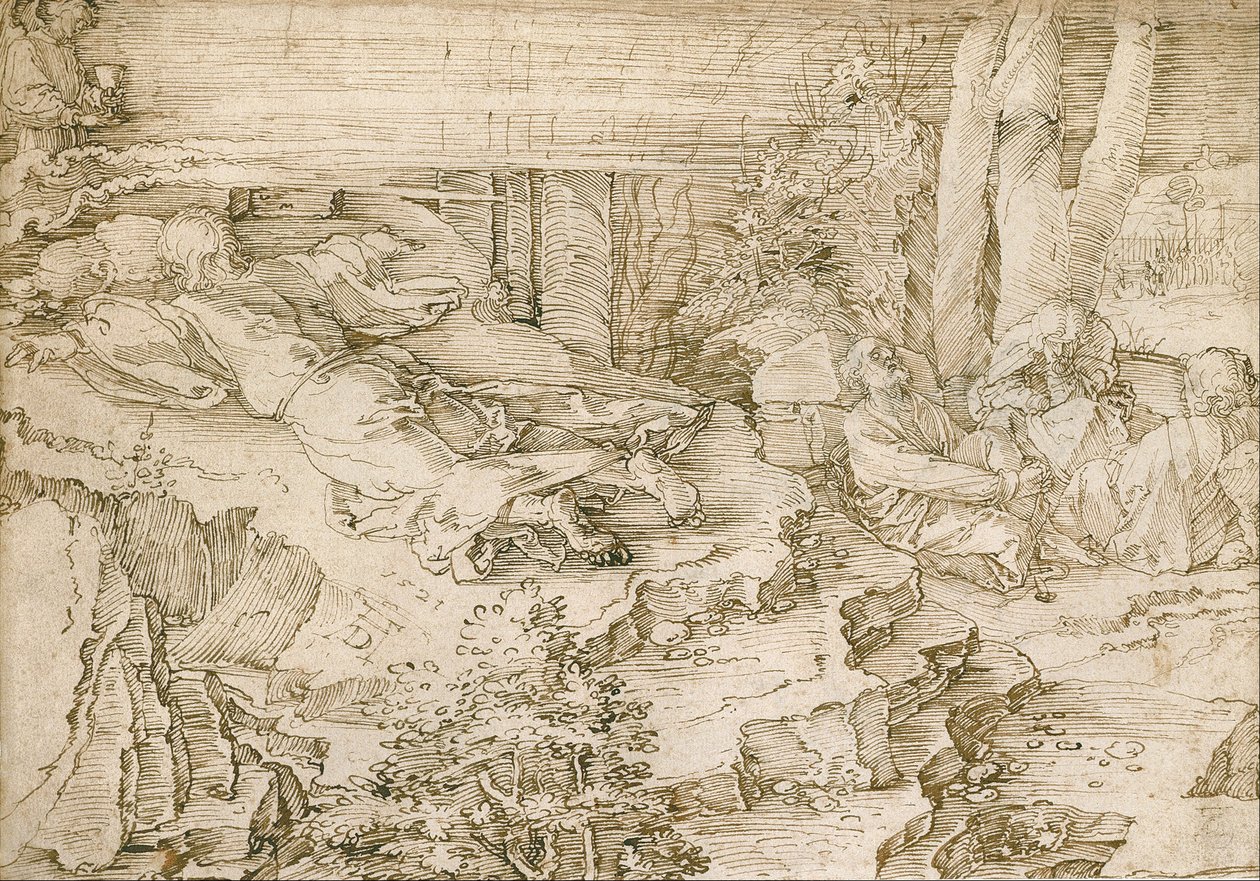 Agonía en el jardín de Albrecht Dürer