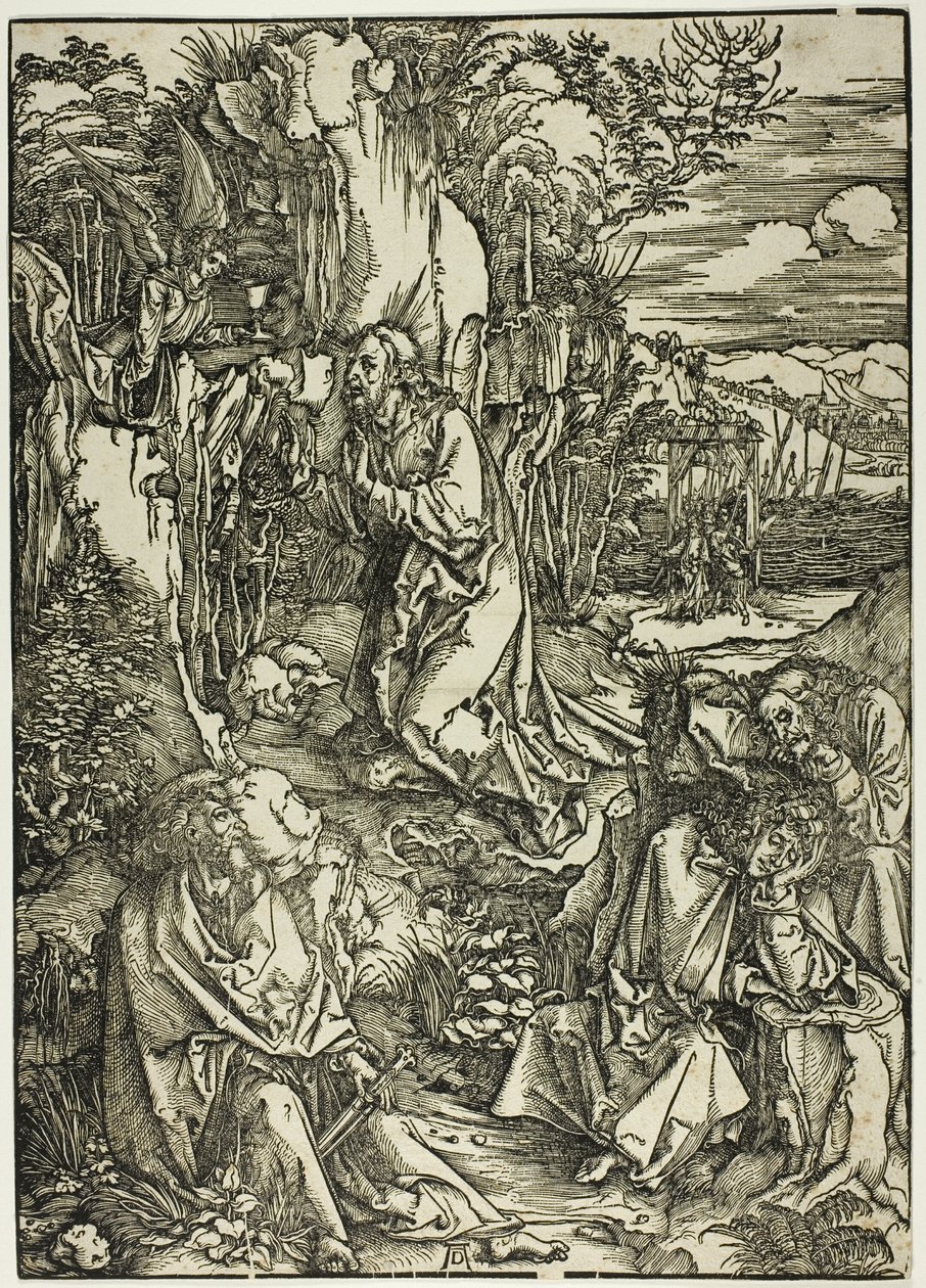 Agonía en el Jardín, de La Gran Pasión de Albrecht Dürer