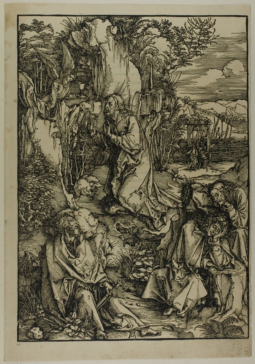 Agonía en el Jardín, de La Gran Pasión de Albrecht Dürer