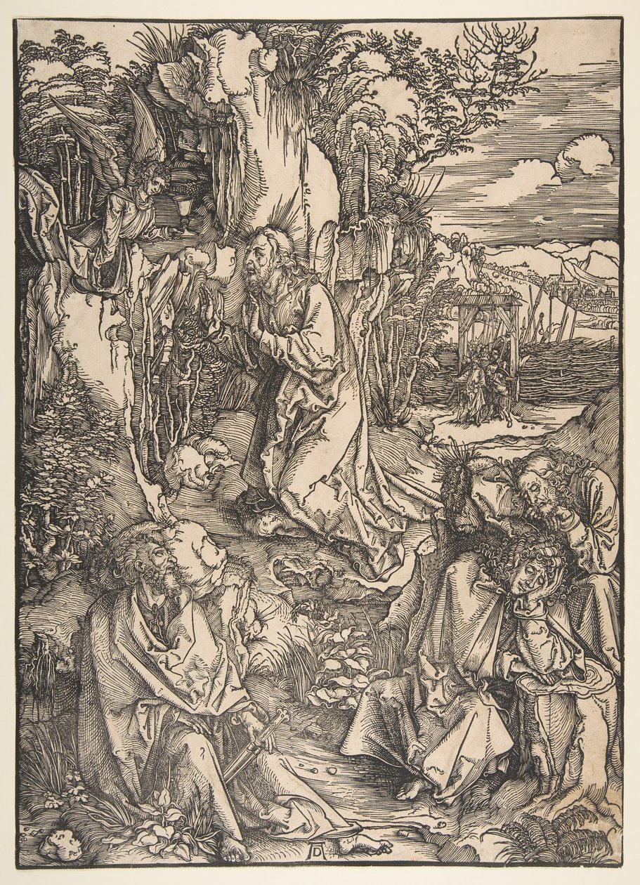 Agonía en el jardín de Albrecht Dürer