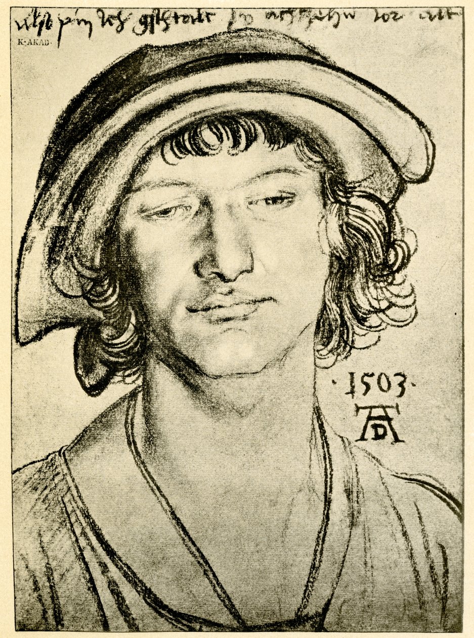 Retrato anónimo de Albrecht Dürer