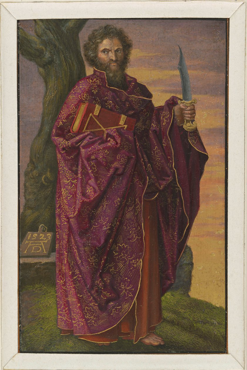 El apóstol Bartolomé de Albrecht Dürer