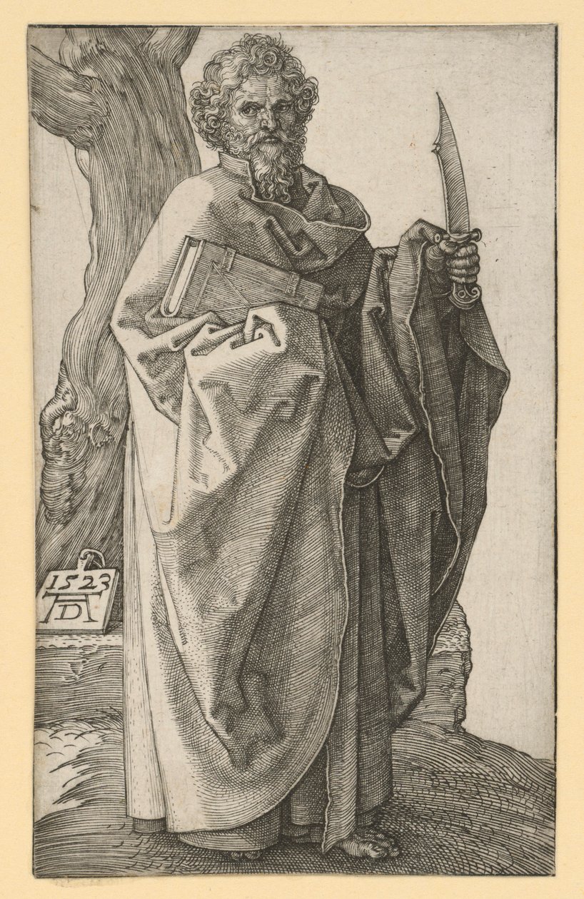 El apóstol Bartolomé de Albrecht Dürer