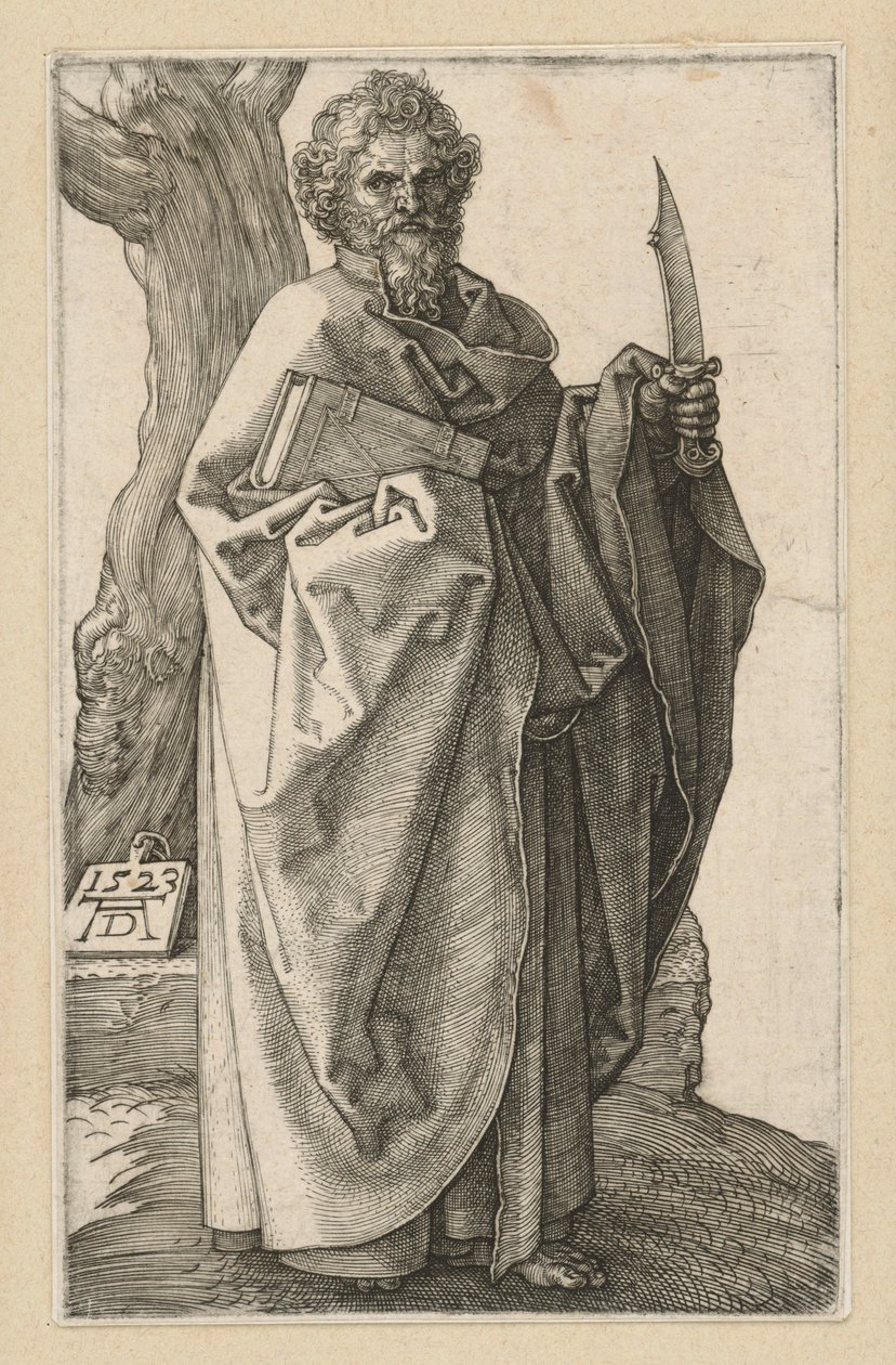 El apóstol Bartolomé de Albrecht Dürer