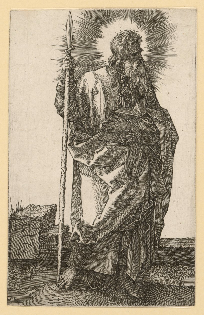 El apóstol Tomás de Albrecht Dürer