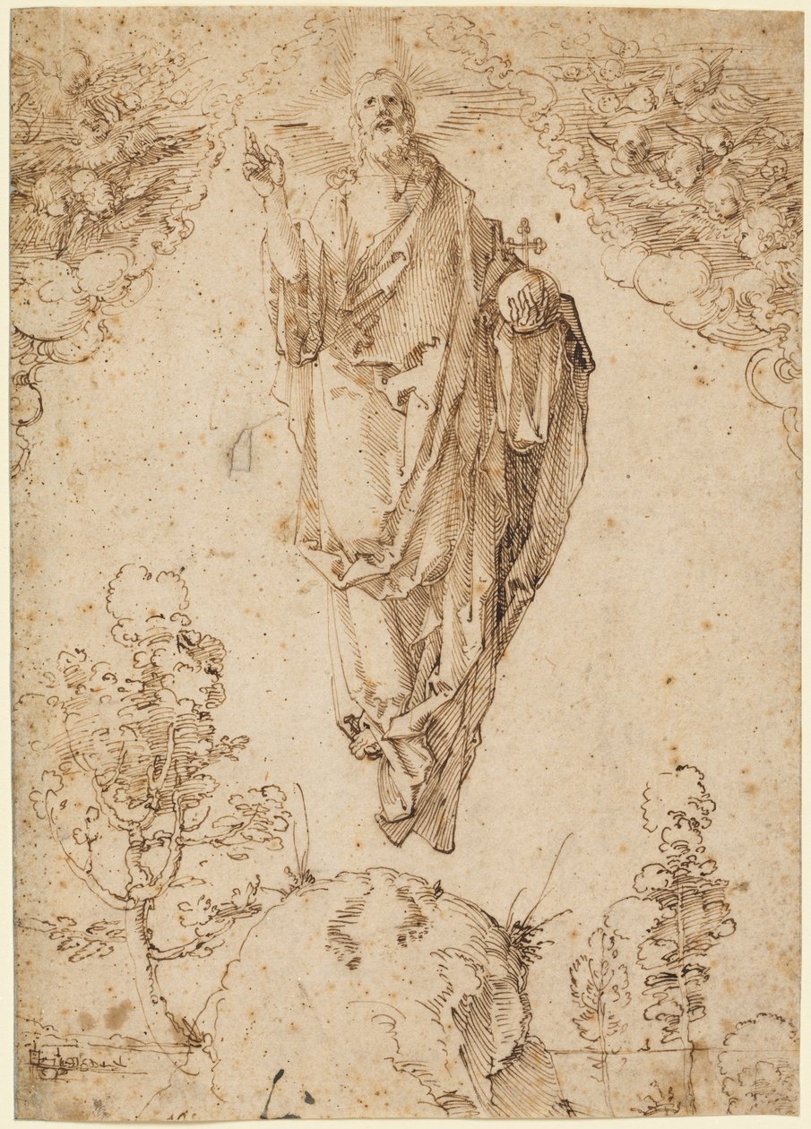 Ascensión de Cristo de Albrecht Dürer