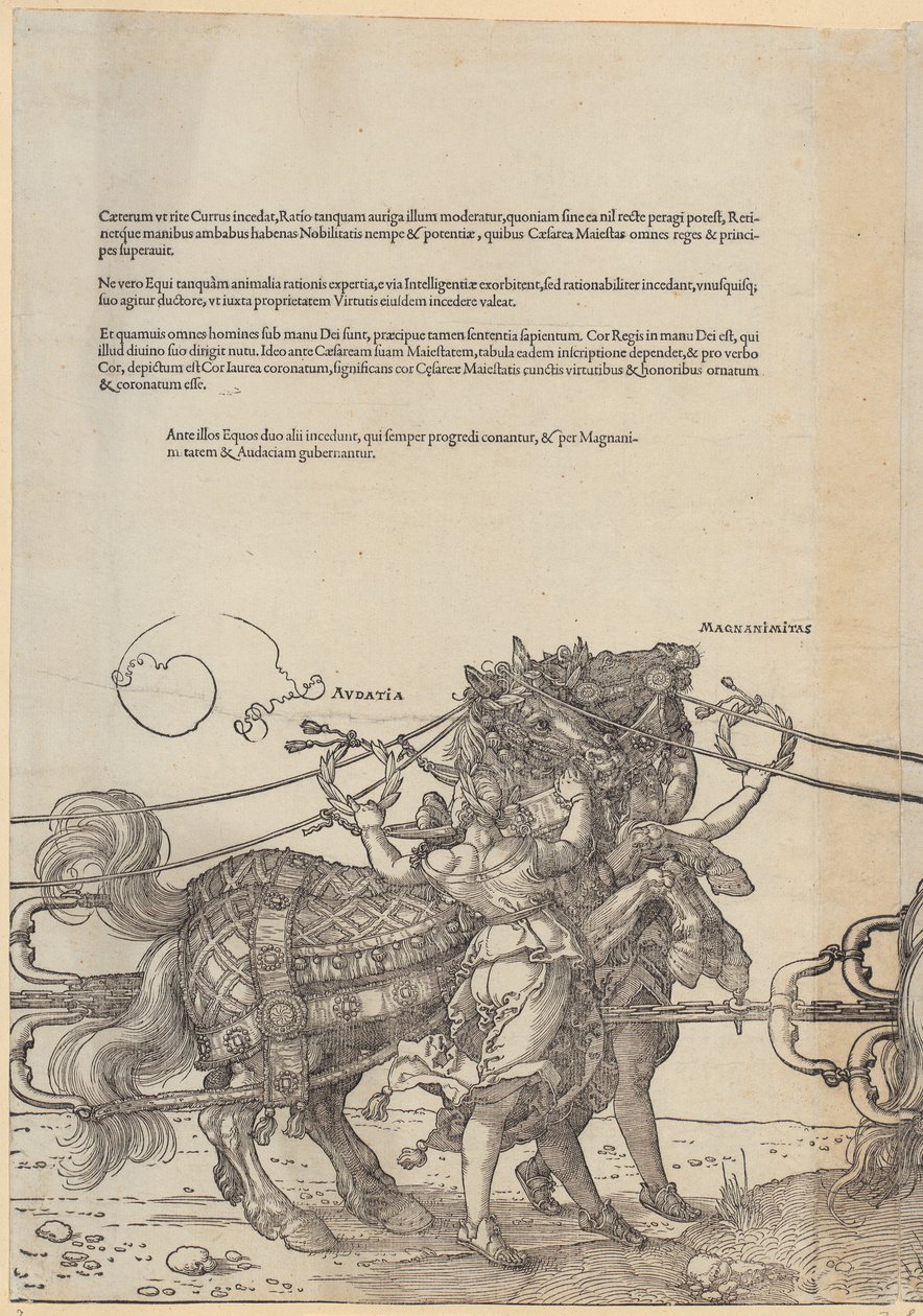 Audatia, página 7 del episodio «La gran carroza triunfal» de Albrecht Dürer