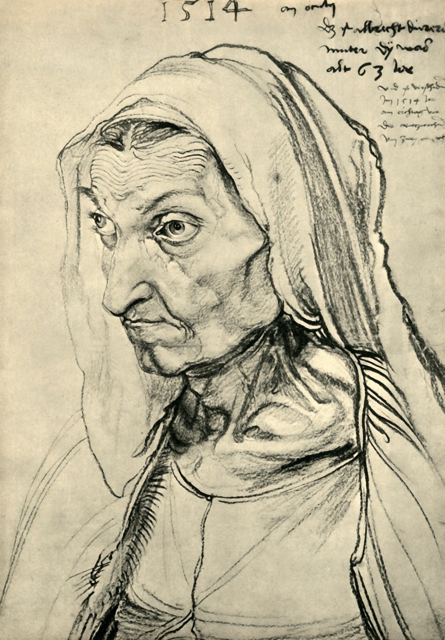 Barbara Dürer, 1514, 1943 de Albrecht Dürer